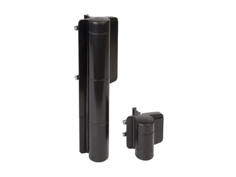 [MAMMOTH180-9005] 180° poortsluiter en scharnier in 1 - poorten tot 1,5m en 150Kg - 9005