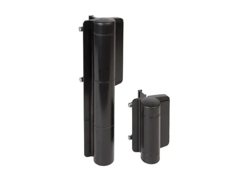 [MAMMOTHHD-9005] 180° poortsluiter en scharnier in 1 - poorten tot 2m en 200Kg - 9005