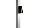 [TRICONE-9005] Design IP54 LED-verlichting voor paalmontage. RAL 9005