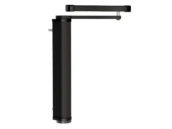 [VENUS-S-9005] Voetgangerspoortmotor met schuifarm - RAL 9005