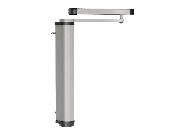 [VENUS-S-SILV] Voetgangerspoortmotor met schuifarm - kleur ZILVER