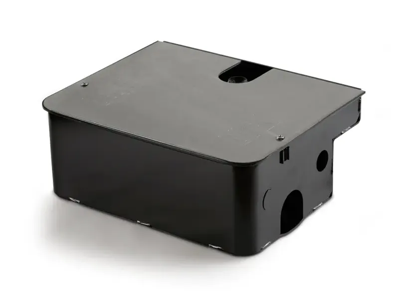 [CUBIC6CG] Grande caisse de fondation avec couvercle encastré pour moteur CUBIC