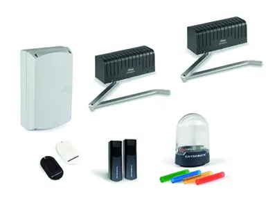 [DITARCBHL] Kit ARC pour portails battants à 2 vantaux jusqu'à 5m (2,5m + 2,5m)