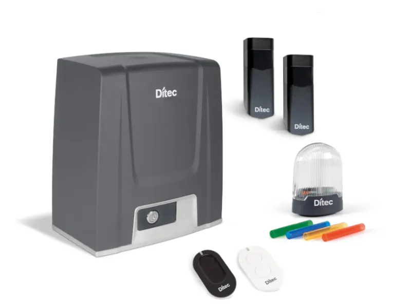 [DITION6BL] DO IT KIT 24Vdc aandrijving voor schuifhekken tot 600 kg