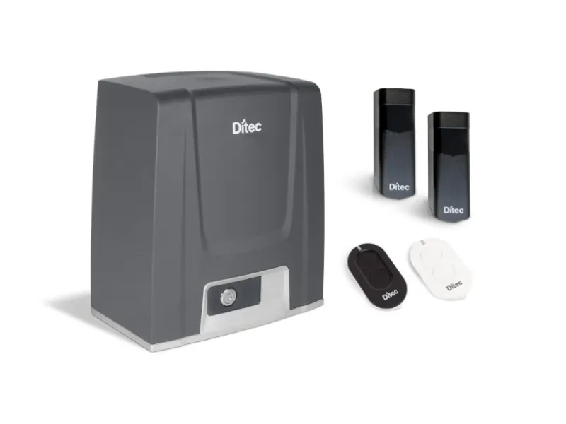 [DITION6BLS] Vereenvoudigde DO IT KIT 24Vdc aandrijving voor schuifhekken tot 600kg