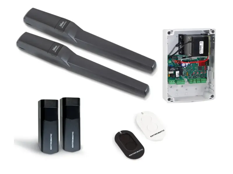 [DITPWR35HLE] KIT PWR 24 Vcc pour 2 portes battantes jusqu'à 7m (3,5m + 3,5m)