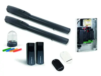 [DITPWR50HL] KIT PWR 24Vcc pour 2 portails battantes jusqu'à 10m (5m + 5m)