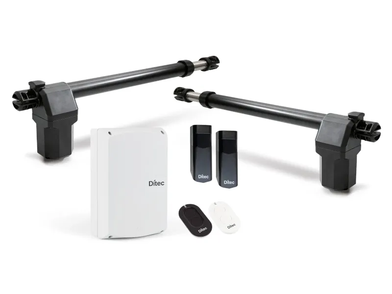 [DITS35LS] Kit TS35 simplifié 230 Volts pour portail battant double jusqu'à 7m,