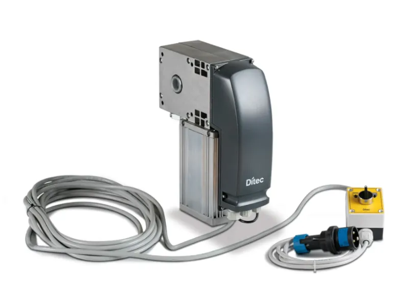 [DOD14PS] Set 230V asmotor met dodemansbediening voor industriële sectionaaldeur