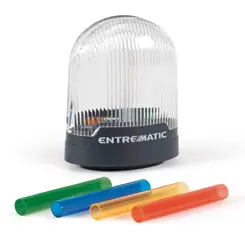 [FLM] LED knipperlicht, multispanning 24V DC, 120V AC - 230 V AC