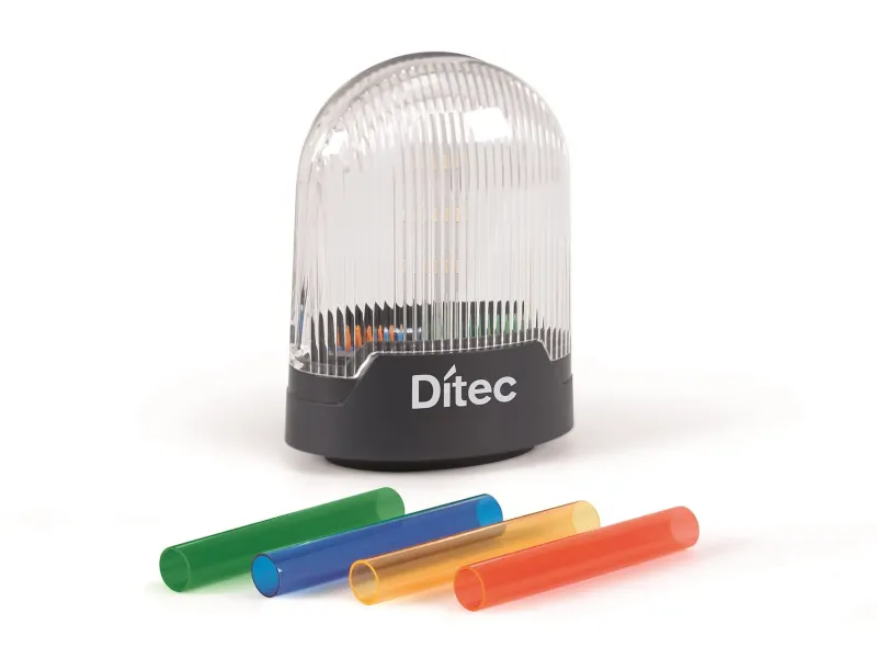 [FLM] LED knipperlicht, multispanning 24V DC, 120V AC - 230 V AC