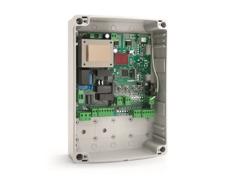 [LCA70] Multifunctionele stuurkast voor draaihekken, 1-2 motoren, 230Vac