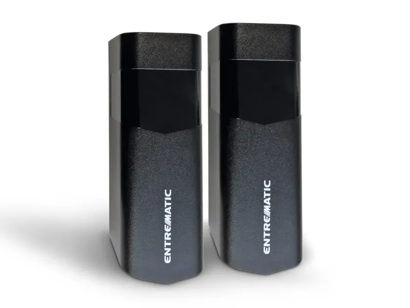 [LIN2B] Paar smalle batterijfotocellen voor buitenmontage, 3 posities