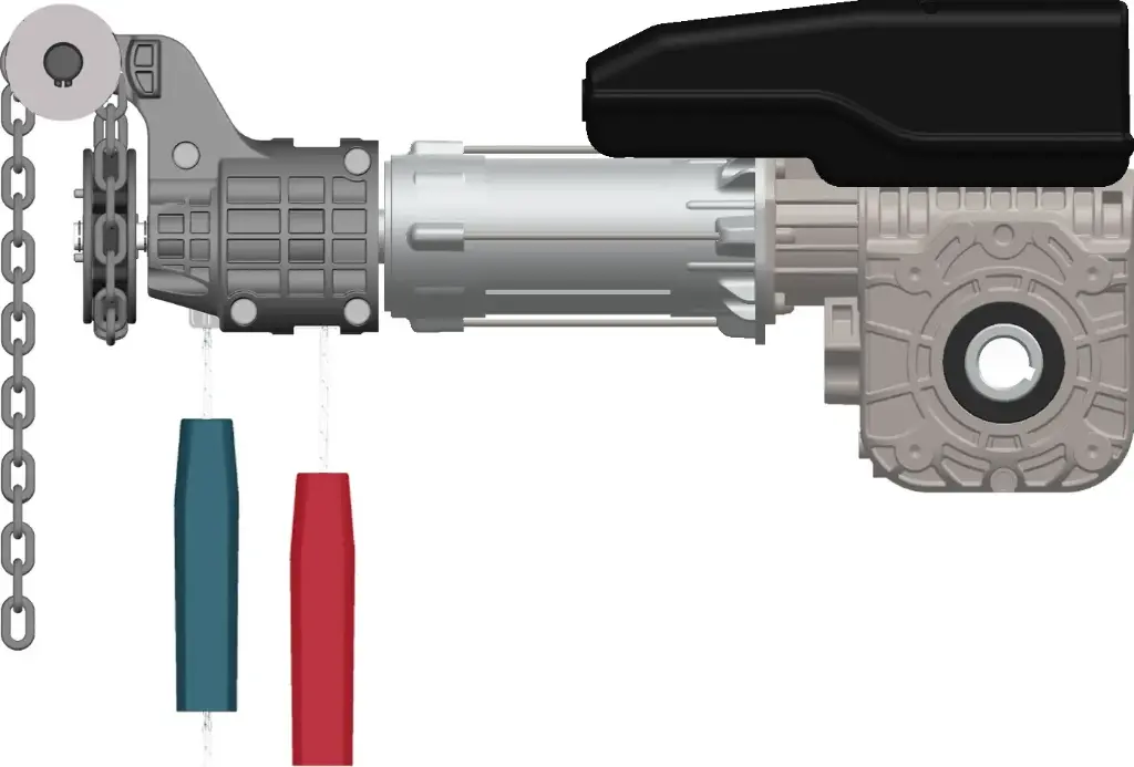 [NRG140TXE] 3-fase asmotor 140Nm met absolute encoder en snelontgrendelmechanisme