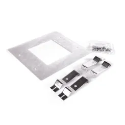 [QIK80Z] Plaque de base avec barres pour barrière