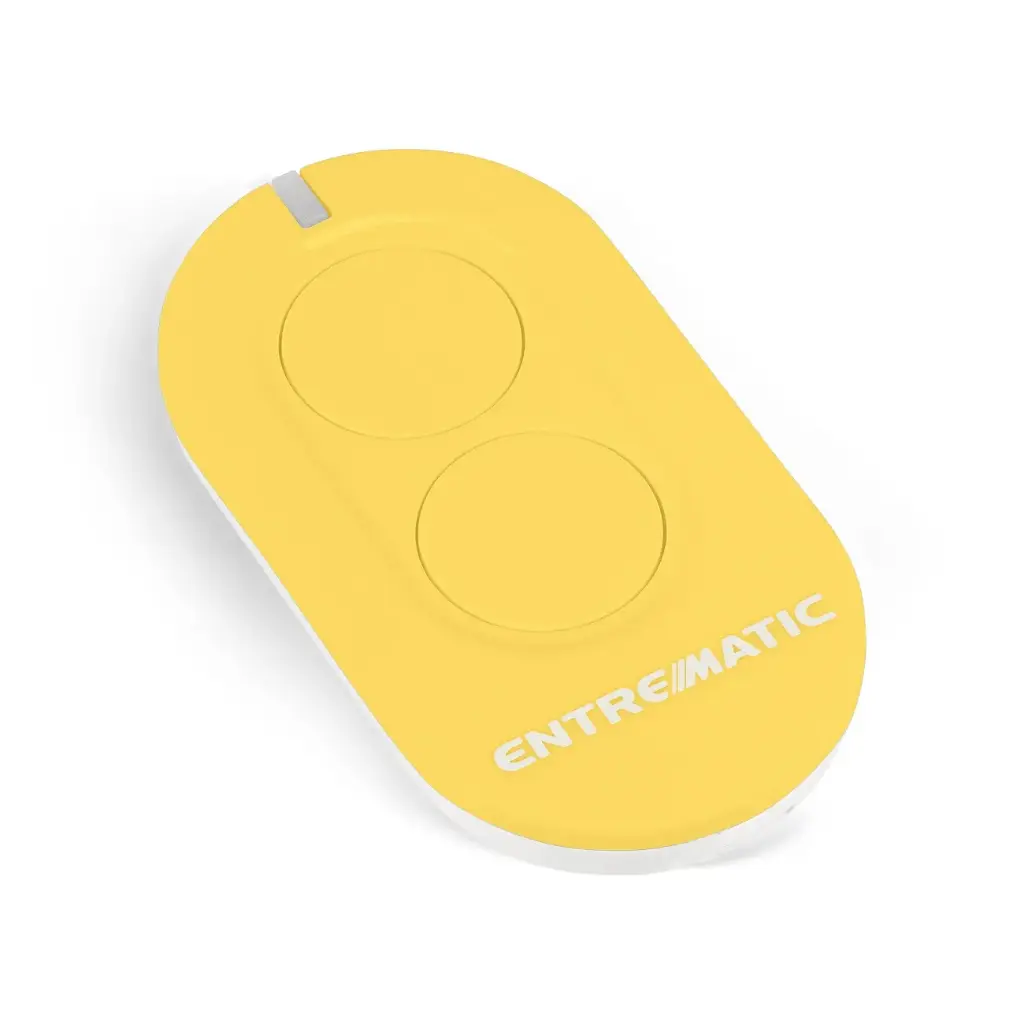[ZEN2Y] Émetteur 433 Mhz 2 fonctions. Couleur : jaune