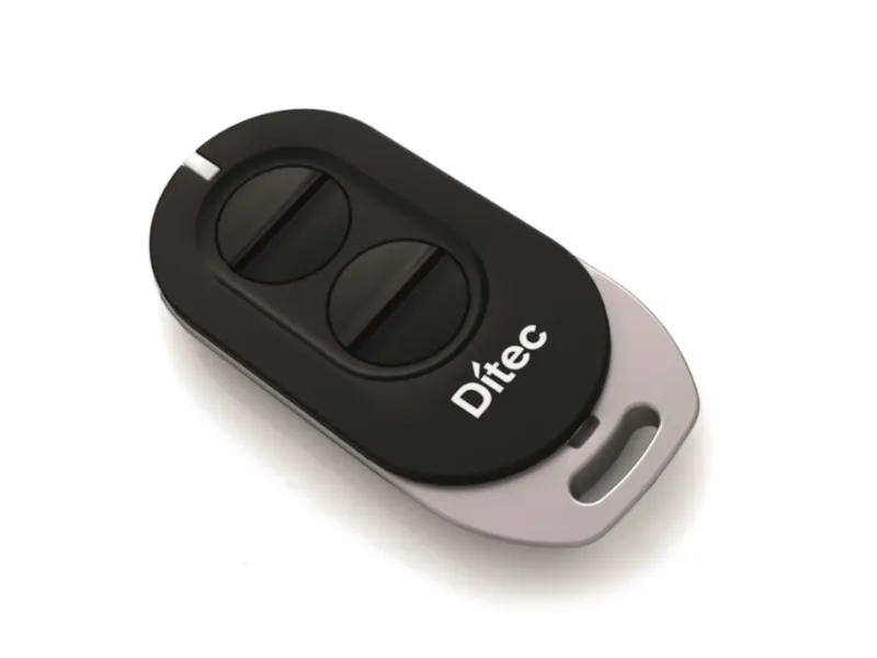 [ZEN4MT] Émetteur 433 Mhz 4 fonctions. Couleur : noir, finition chrome