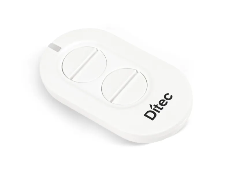 [ZEN4W] 4-kanaals zender wit, rolling code - 433MHz