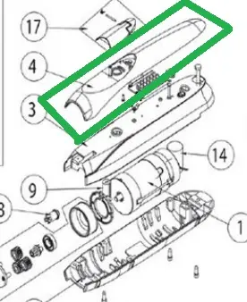 [61990] Afdekkap LUXO3B/5B/3BH/5BH