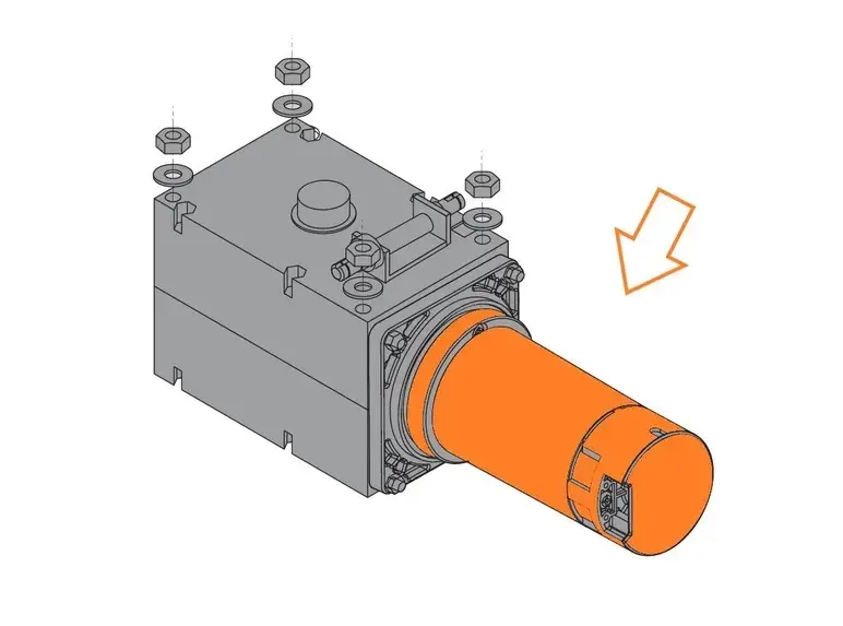 [6ARCHM] Moteur électrique ARC1BH - BOX3SH