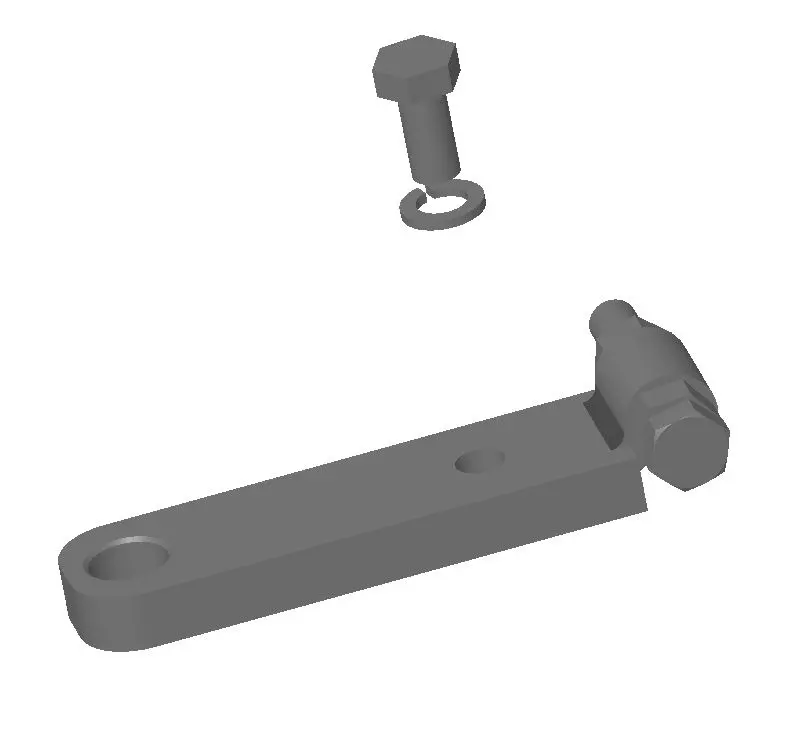 [6CB6BPG] Lange primaire arm voor CUBIC6-6H