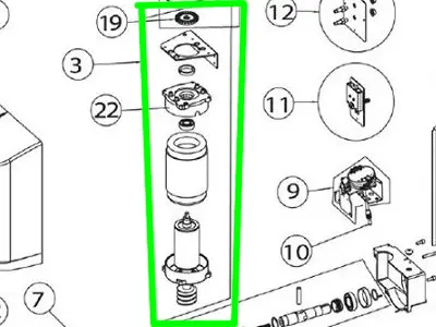 [6CS18M] Moteur 230V CROSS 14/18