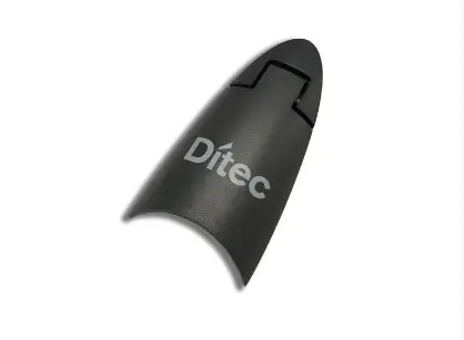 [6LUXSG] Slot voor beschermdeur van LUXO, PWR50, grijs