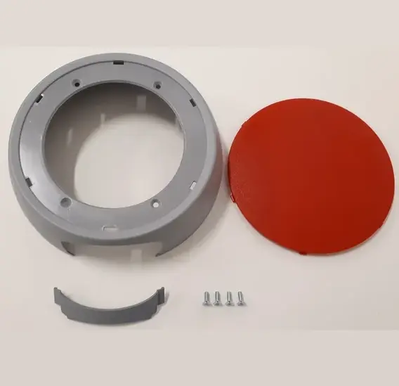 [6QIKCA] Complete kunststof behuizing voor armbevestigingsflens van QIK3-4-7