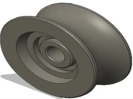 [62283] 4 wielen voor loopwagen REX/CIVIC/REXS