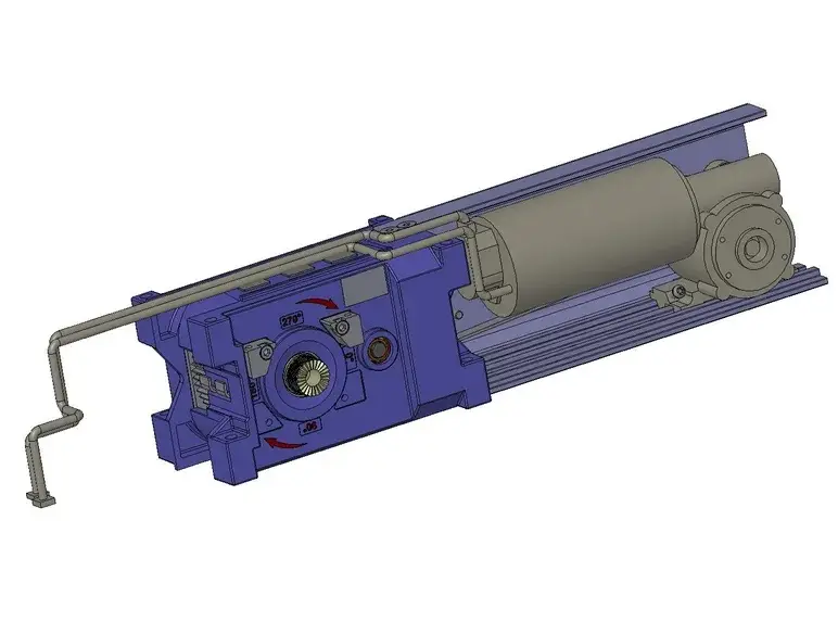 [6DAB205TU] Aandrijfmotor voor DAB205