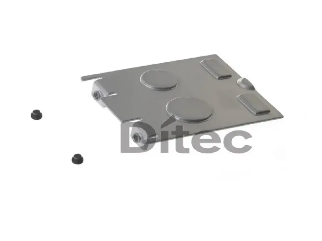 [6DAB305BEP] Metalen eindplaat aan zijkant voor DAB305