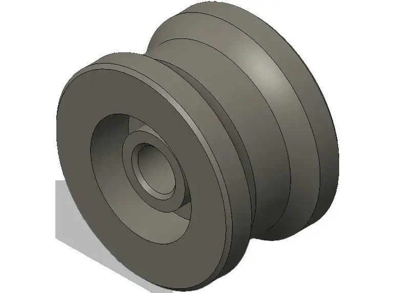 [6R950C] Troisième roue pour chariot REX, REXS, par 2 pièces