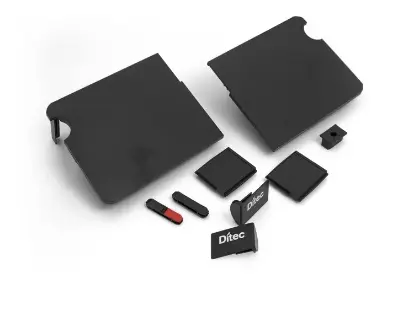 [6VALTPV] Kunststof afdekkapjes links + rechts voor VALOR