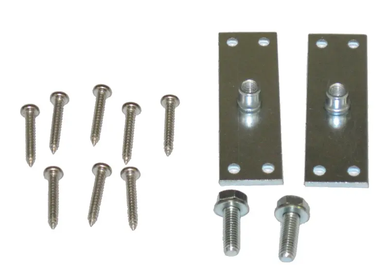 [CIVIKAL] Kit de fixation pour la suspension d'un vantail de porte en bois