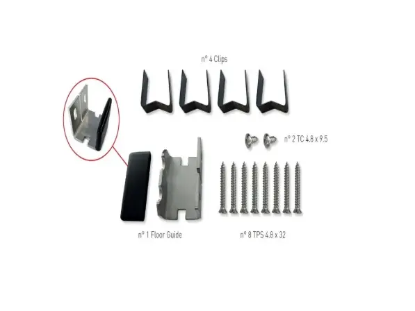 [KAMT30] Kit vantaux téléscopiques PAM30