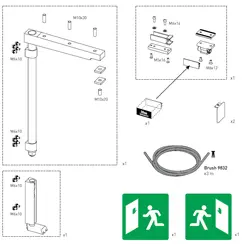 [KASM48] BO ALU48 uitbreekkit mobiele vleugel