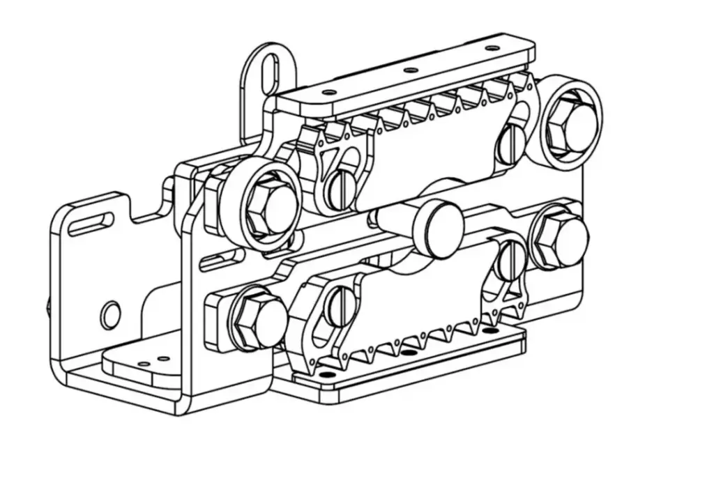 [KS802BLOK] Serrure de courroie à émission pour le kit de remplacement KS200HD