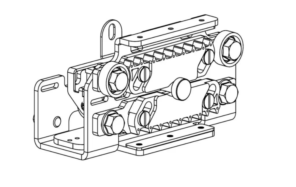 [KS802BLOKA] Serrure de courroie à ruptre pour le kit de remplacement KS200HD