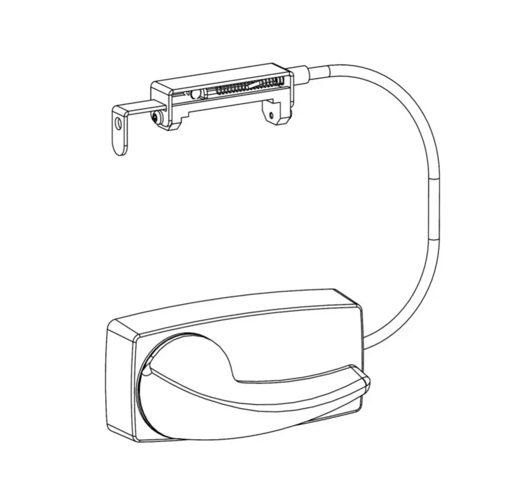 [KSLOKSBM] Déverrouillage manuel pour verrouillage standard