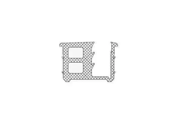 [RGR246930] Dichtingsrubber voor beglazing 8 mm, PAM30, L = 30 m