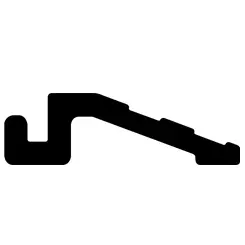 [V9838N50] Break-out vloergeleider ALU48, L = 5000 mm, Euras C0