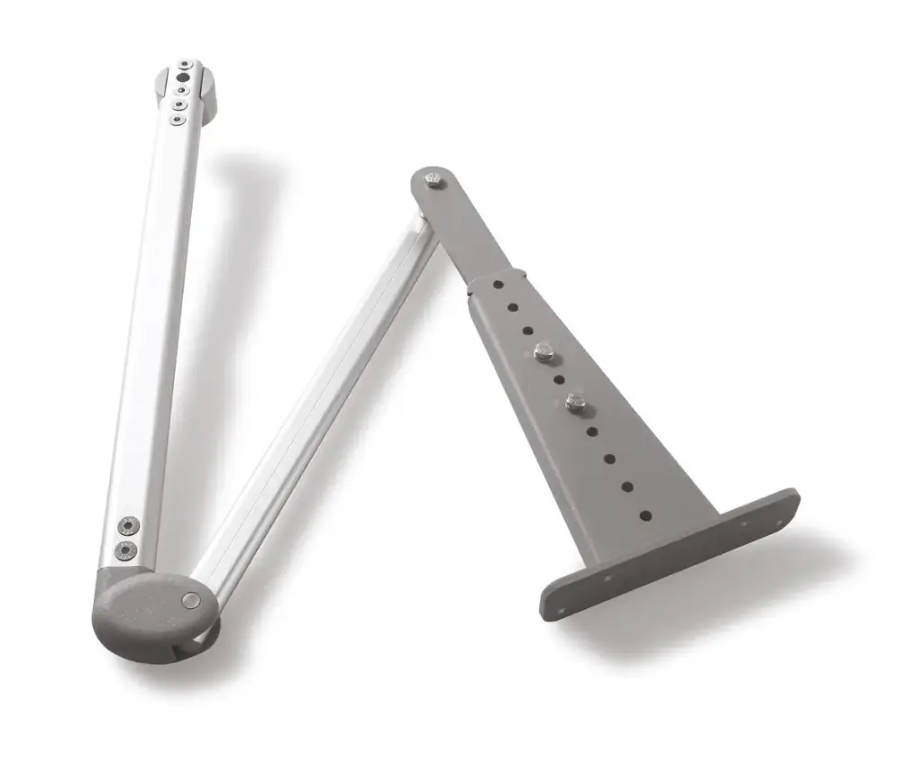 [DAB805PLAT] Driedelige knikarm DAB105-serie