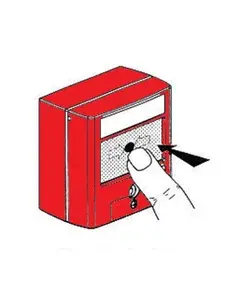 [DAB905EB] Noodbedieningsknop voor DAB305