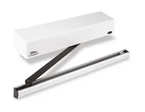 [SPRINTPSBS] Automatisme pour porte battante, capot gris clair et bras coulissant