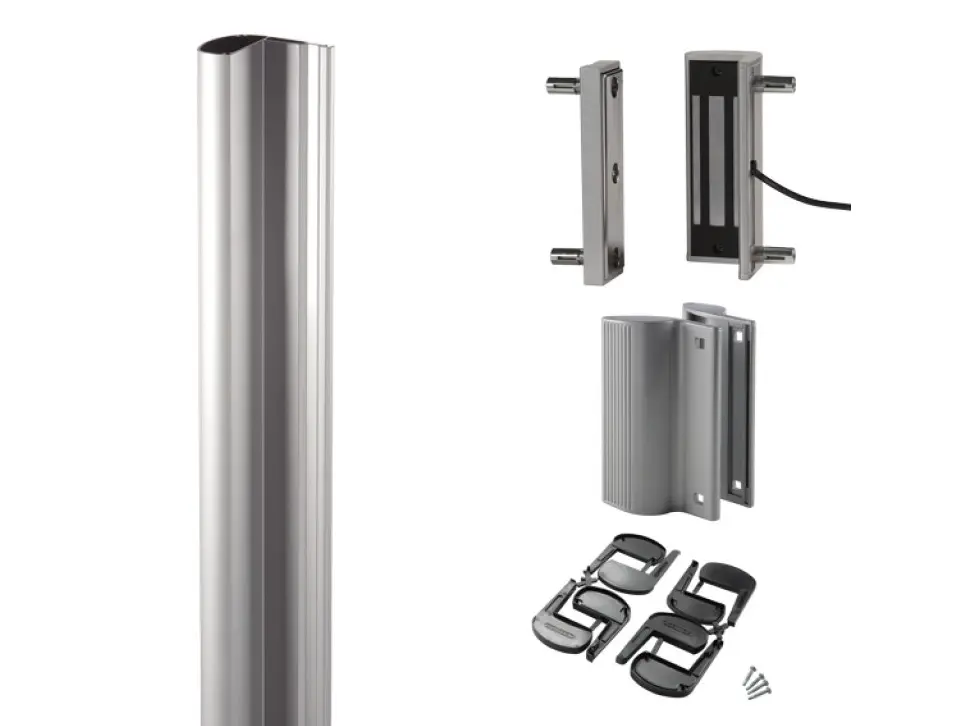 [NLMAGKIT-9005] Set met N-LINE MAG uitvulprofiel, 2x MAGMAG3000, 3006PULL in RAL 9005