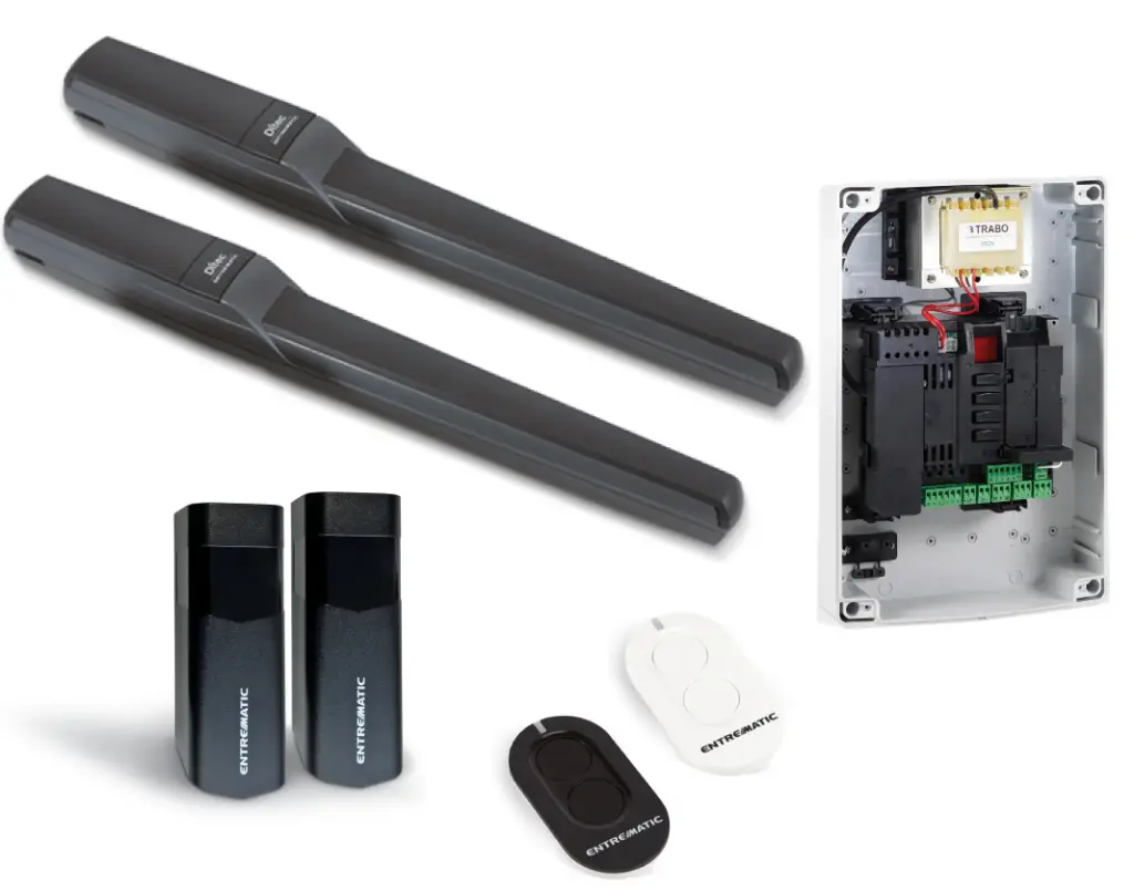 [DITPWR35HGLS] KIT PWR 24Vcc pour 2 portes battantes jusqu'à 7m (3,5m + 3,5m)