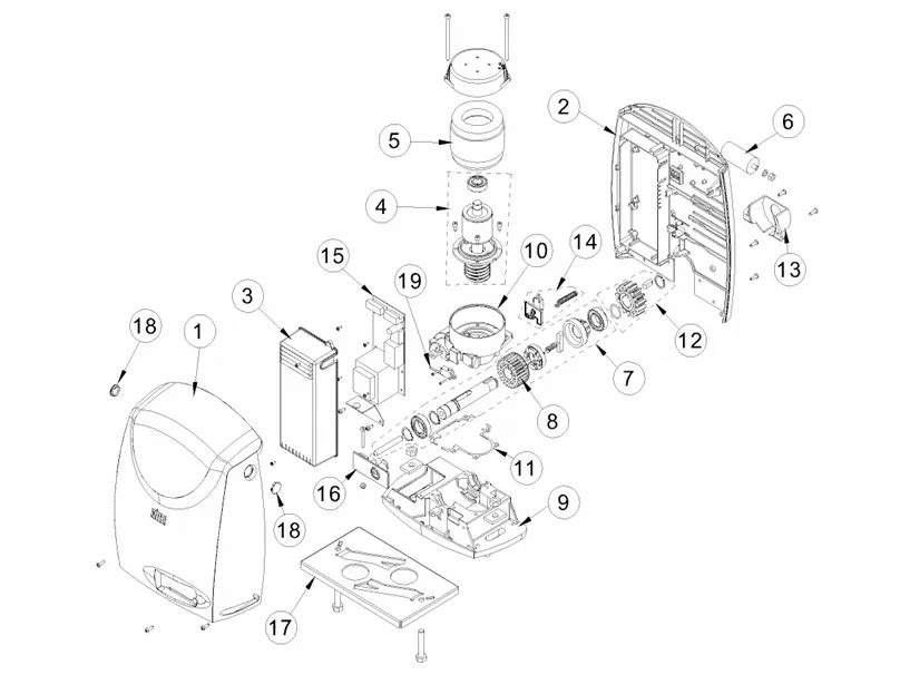 Onderdelen Ditec CROSS 5EH-7E-7EH-8E