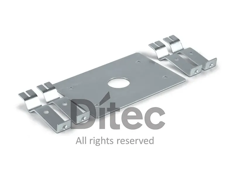 [BPAB] Plaque de base avec supports d'ancrage pour barrière