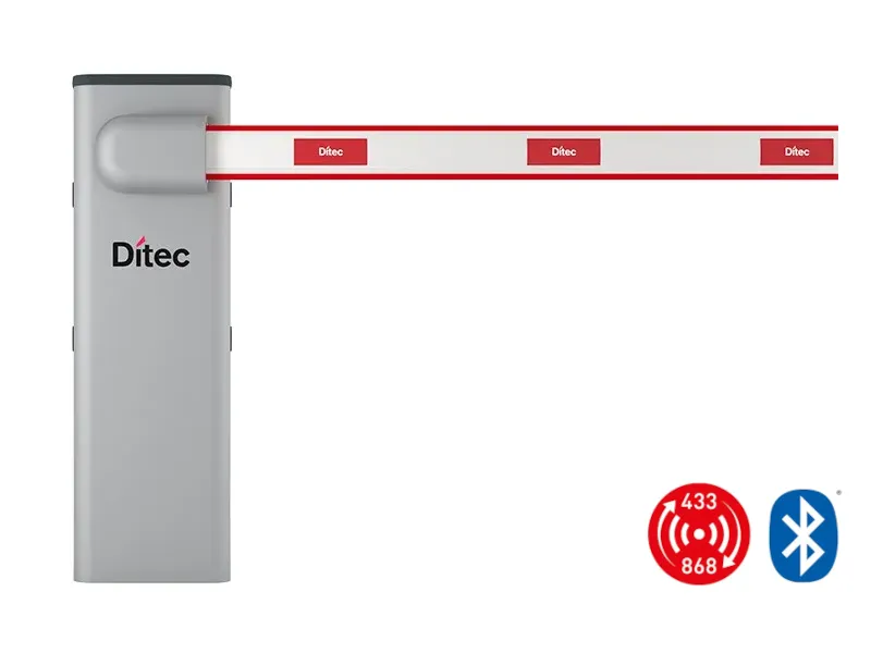 [DITSPID40B30] Complete slagboom SPID40B met een doorgang van 3 m