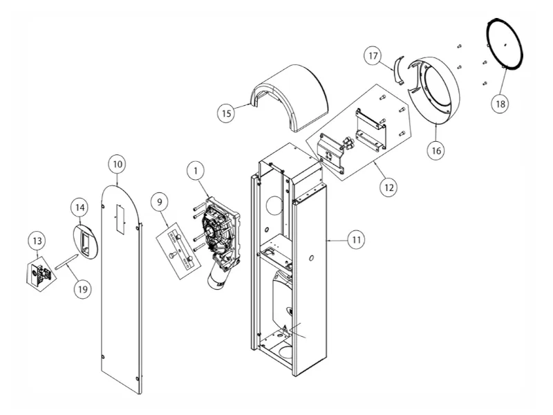 Onderdelen Ditec QIK 3E-4E-7EH
